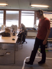 indoor testing of track